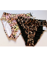 Two Bar III Bikini bottoms Size Medium Animal prints - $14.80