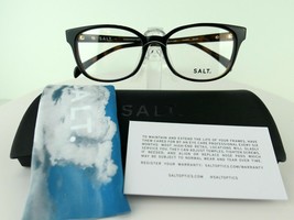 SALT.Optics Karen (BKOK)  Black Oak 51 - 17-140 Eyeglass Frames - £69.50 GBP