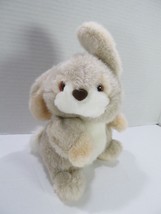 Vintage Mary Meyer Beige Bunny Rabbit Plush Stuffed Animal Lovey 8&quot; - $11.30