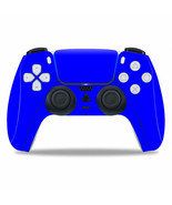 For PS5 Controller Skin Decal (1) Blue Vinyl Cover Wrap  - £6.31 GBP