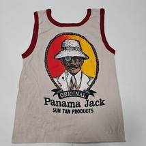 Panama Jack vintage crop tank top shirt Single Stitch Youth 10-12  - £15.48 GBP