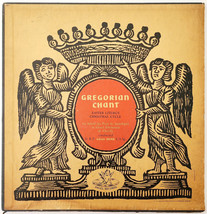 1954 Gregorian Chant Easter Liturgy Vinyl Record UK Import Lucien Deiss ... - $10.00