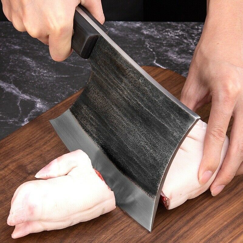 Handmade Forged Knife Stainless Steel Kitchen Knives Cleaver Bone Meat K... - $155.92+