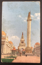 1915 Column of Progress Panama Pacific International Exposition SF CA Postcard - £11.21 GBP