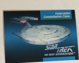 Star Trek The Next Generation Trading Card #42 Federation Constellation ... - £1.57 GBP