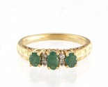  Women&#39;s 14kt Yellow Gold Cluster ring 413607 - $239.00