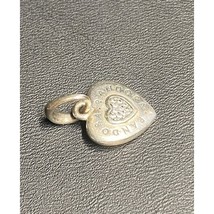 PANDORA 925 STERLING SILVER HEART DANGLE CHARM SKY - $23.17