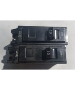 Lot of Two(2) General Electric GE 10 Amp 40C Breakers TQL 1110 - £17.79 GBP