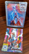 Thor Love And Thunder 4K STEELBOOK(4K+Blu-ray+DIGITAL)+Movie Cards-NEW-Free S&amp;H! - £46.76 GBP