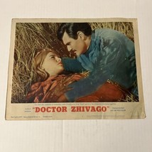 Omar Sharif &amp; Julie Christie romantic DOCTOR ZHIVAGO original Lobby Card 6379 - £11.97 GBP