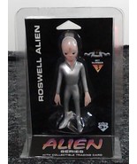 Roswell Alien 1996 Shadowbox Collectibles 4” Figure Trading Card New In ... - $341.80 MXN