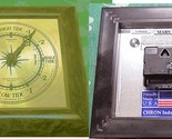 CLOCK TIDAL vintage Brueller &amp; Kreissman INDUSTRUMENTS PLASTIC FRAMED  - £23.89 GBP