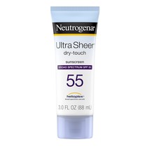 Neutrogena Ultra Sheer Dry-touch Sunscreen Lotion SPF 55 3oz., 3 Pack - $28.04