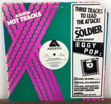 IGGY POP 12&quot; Promo SINGLE 3-Song Sampler FROM SOLDIER LP Arista 1980 VIN... - £15.48 GBP