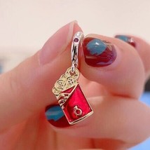 2023 Chinese New Year Release Two Tone Lucky money Red Envelope Dangle Charm  - £13.42 GBP