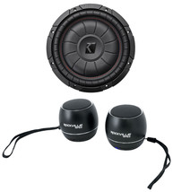 43Cvt104 Compvt 10&quot; 800W Slim Shallow Subwoofer+Free Bluetooth Speakers - $254.99