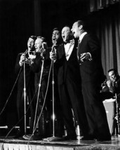 Rat Pack Frank Sinatra D EAN Martin Bing Crosby Sammy Davis Sing Poster - £23.44 GBP