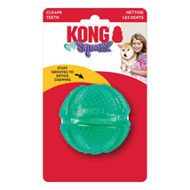 KONG Dental Squeezz Ball Dog Chew Teal 1ea/MD - £8.66 GBP