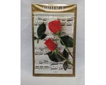 Vintage Piatnik Rose On Music Sheet Bridge Score Pad Sealed - $26.72