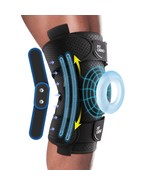 Hinged Knee Brace for Meniscus Tear: Adjustable Support for Knee Pain w/... - $29.69
