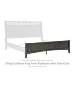 Montillan - Grayish Brown - King/ California King Panel Footboard with S... - $3,521.01 MXN