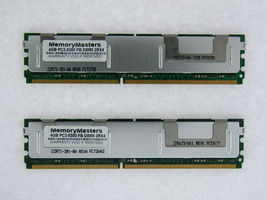 8GB 2X4GB Kit Dell 5300 Fbdimm Precision R5400 R5400-N T5400 T7400 Ram Memory - £26.10 GBP