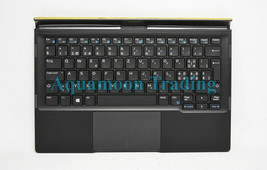 66JN2 Swedish QWERTZ Dell Latitude 12 7275 / XPS 12 9250 Tablet Keyboard K18A - £59.14 GBP