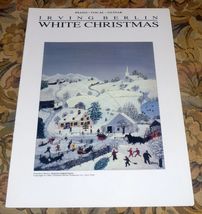 White Christmas Sheet Music, Irving Berlin - Grandma Moses Front Cover - £10.07 GBP