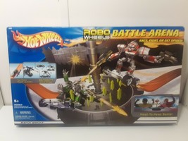 Hot Wheels Robo Wheels Battle Arena Set Brand New - £23.35 GBP