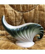 Vintage Art Deco Ceramic Pottery Shell Candy Dish Planter Unbranded Gree... - $40.85 CAD