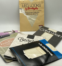 Hosiery Pantyhose Vintage Lot Of 6 Pairs | Calvin Klein Claiborne Berkshire - £14.93 GBP