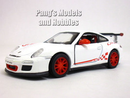 5 Inch Porsche 911 GT3 RS 1/36 Scale Diecast Model by Kinsmart - White - £11.84 GBP