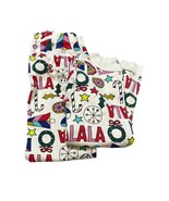 Hanna Andersson Christmas Fa-La-La 2 piece Pajama Set Kids Size 6-7 - $33.83 CAD