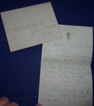 Victorian A Letter Of Introduction For Young Man to jA Law Firm Dated 1897 - £3.94 GBP