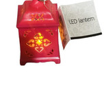 Pink LED Lantern 5.2 In Flickering Yellow Tea Light. On/Off Switch  4.5” - $9.78