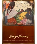 Framed 1983 Diego Rivera Museo Rufino Tamayo Exhibition Poster Art Print... - $494.99
