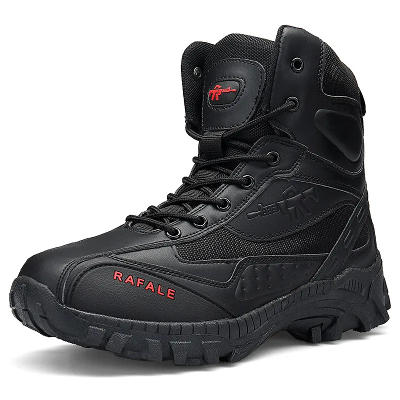 Casual Men High Quality   Leather Boots Special Force  Desert Combat Men&#39;s Boots - £191.98 GBP