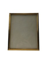 Vintage Carr Craft Embossed Brass Metal Picture Frame 8x10 in - £16.03 GBP
