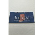 Welcome To Indiana Transportation Map 1997-1998 Travel Brochure - £14.71 GBP