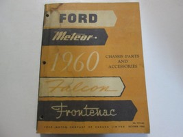 1960 Ford Meteor Falcon Frontenac Chassis Parts &amp; Accessories Manual Oem Book - £39.38 GBP