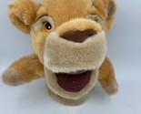 Vtg Simba Lion King Walt Disney Company Hand Puppet 10&quot; Plush Animal Toy - $11.64