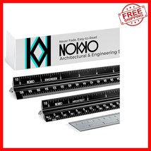 12 Inch Architect &amp; Engineer Scale Rulers - Laser-Etched Readability &amp; S... - $32.97