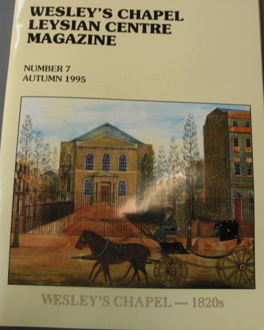 Wesley’s Chapel Lleysian Centre magazine, Number 7, Autumn 1995, front c... - $10.00