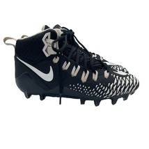 Nike Force Savage Pro TD Football Lacrosse Cleats Black Mens 8W Wide - $39.59