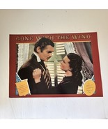 Gone with the Wind Movie Poster 28&quot; x 20&quot; Clark Gable Vivien Leigh Litho - $557.85 MXN