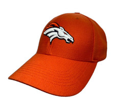 Denver Broncos Horse Logo Orange Reebok NFL Team Apparel Hat Cap - £11.86 GBP