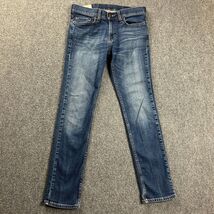 Hollister Jeans Mens 29x30 Denim Skinny Medium Wash Cotton 5 Pockets - $364.46 MXN