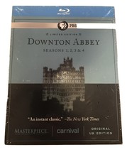 NEW DOWNTOWN ABBEY Blu Ray - SEASONS 1, 2, 3 &amp; 4 - NEW UNOPENED - €49,74 EUR