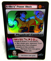 2000 Score Unlimited Dragon Ball Z DBZ CCG TCG Krillin&#39;s Power Block #81... - $9.49