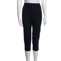 Nili Lotan 2 Virgin Wool Crop Stretch Straight Dress Pants Work Career B... - £56.73 GBP